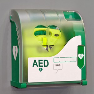 Automated External Defibrillator (AED) portable electronic life saver